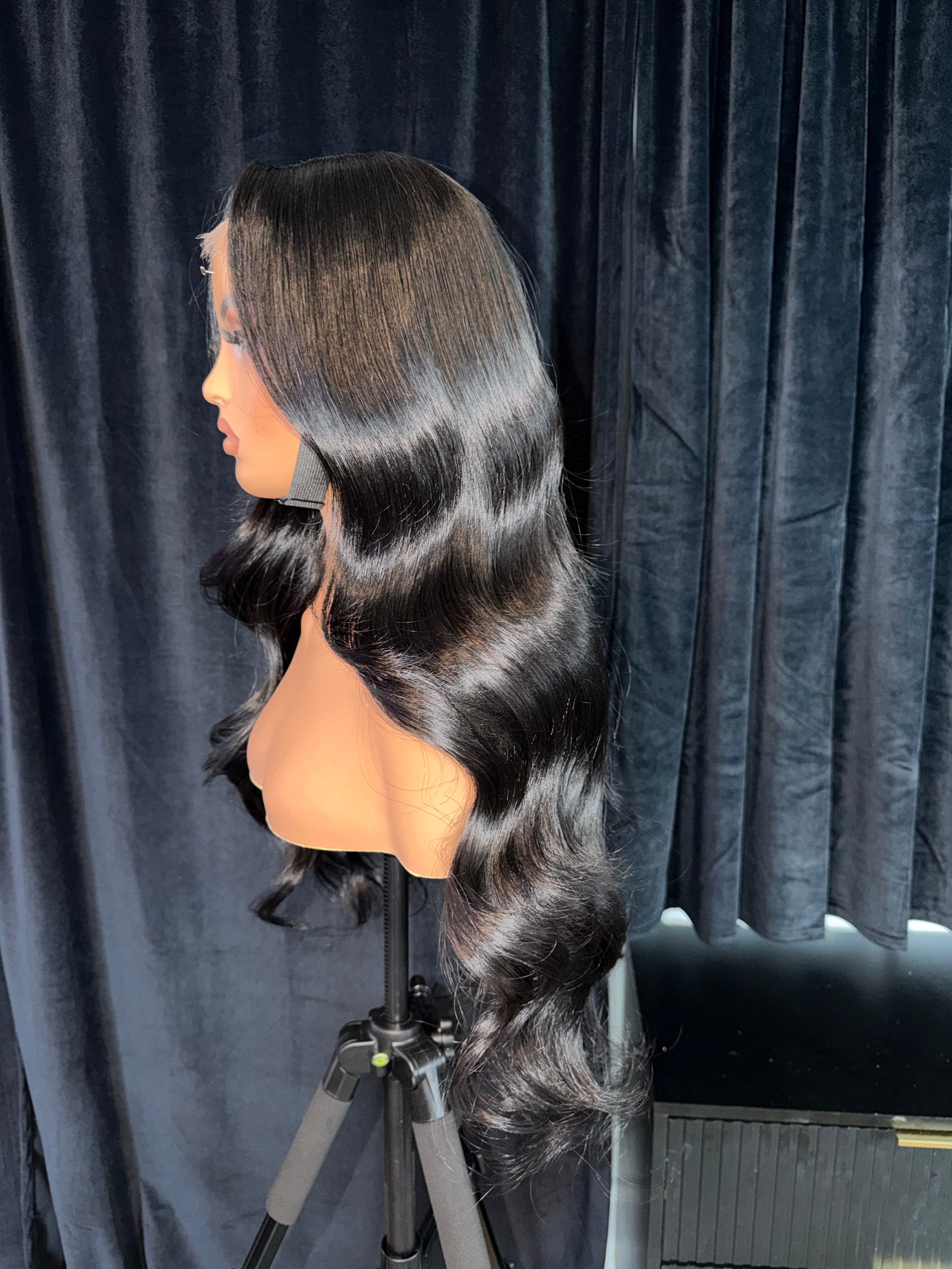 26” RAW Middle Part Closure Unit