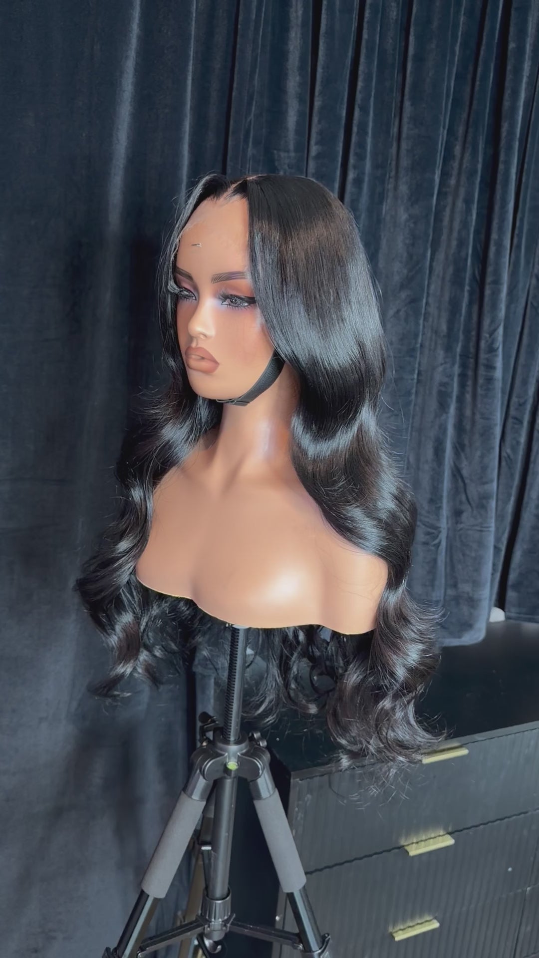 26” RAW Middle Part Closure Unit